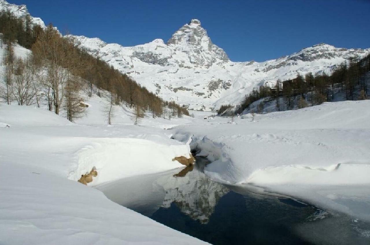 Cervinia Ski In Ski Out - Studio On The Slopes Breuil-Cervinia Bagian luar foto